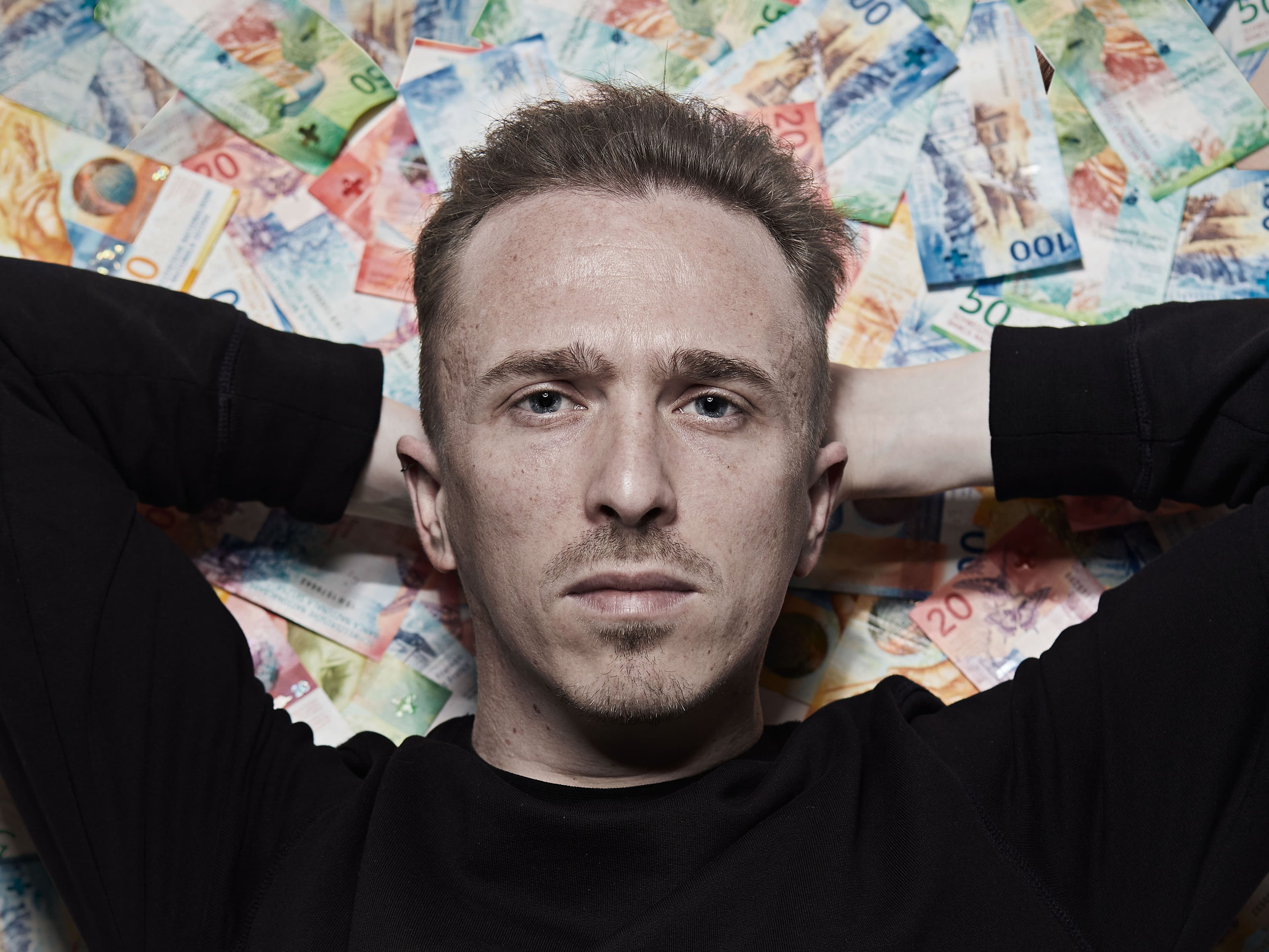 Porträt von Béla Rothenbühler von Marco Sieber