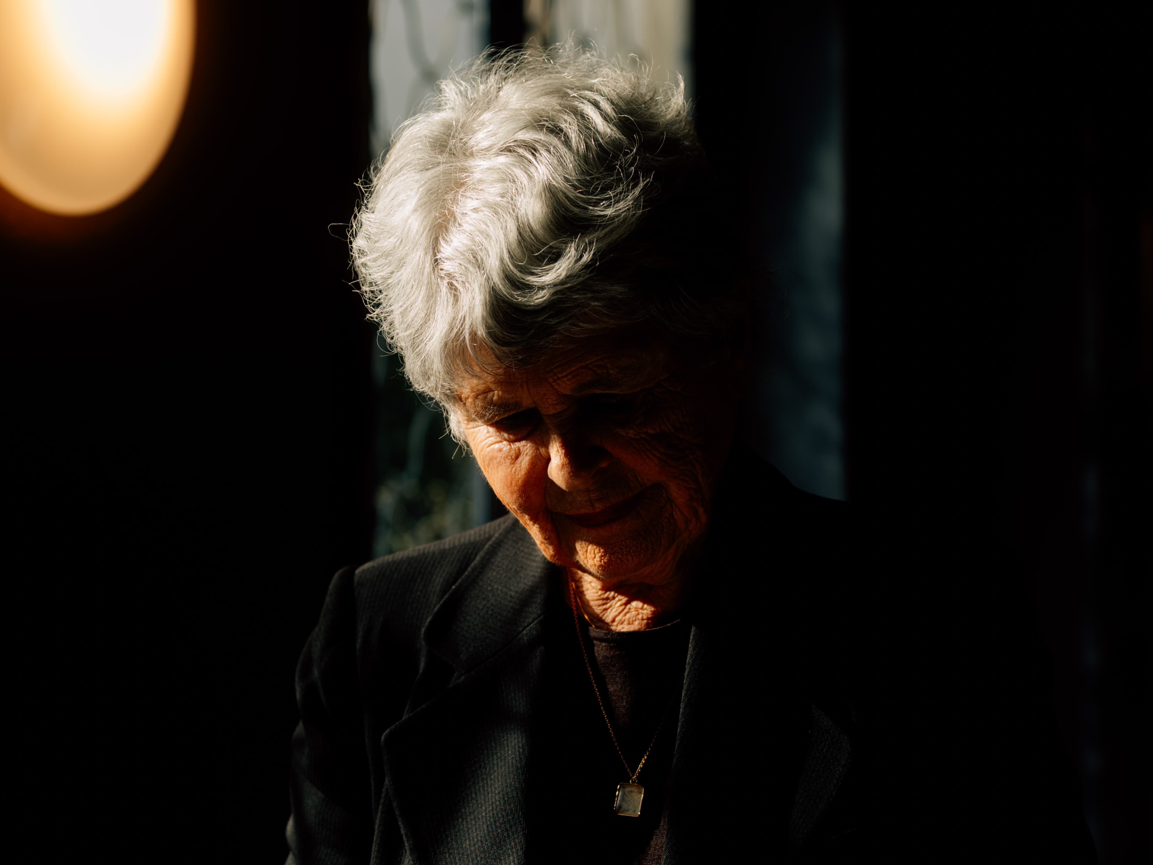 Porträt von Beatrice von Matt, fotografiert von Sam Aebi